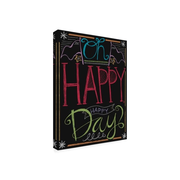 Holli Conger 'Chalk It Up 10' Canvas Art,14x19